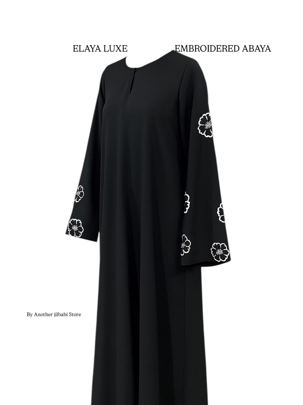 Elaya Luxe Embroidered Abaya