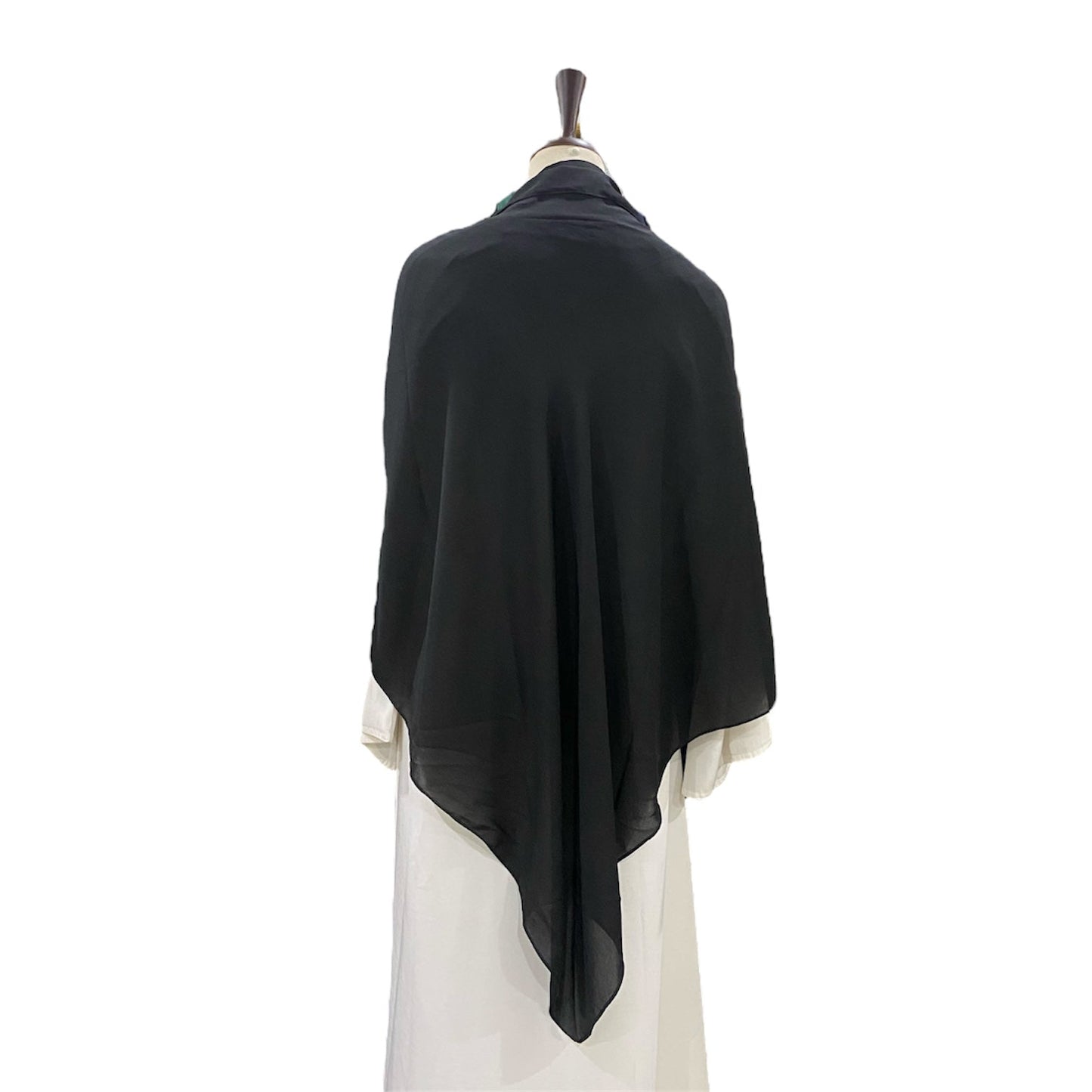 Black Single Layer Khimar