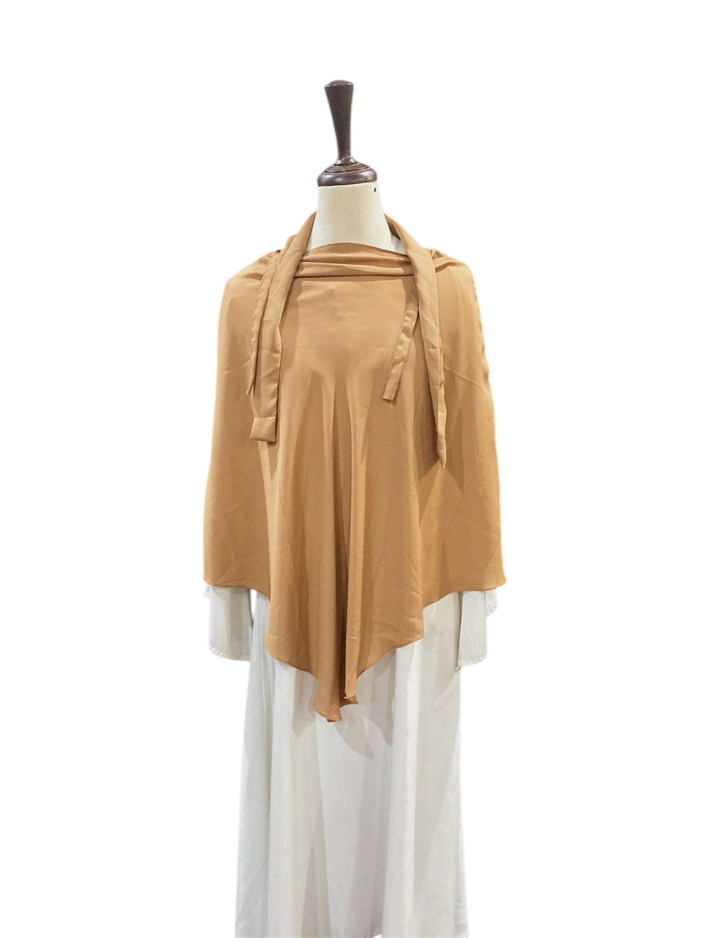 Light Brown Single Layer Khimar