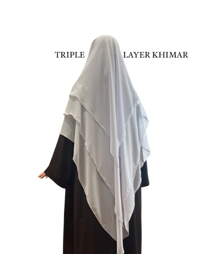 Triple Layer Khimar