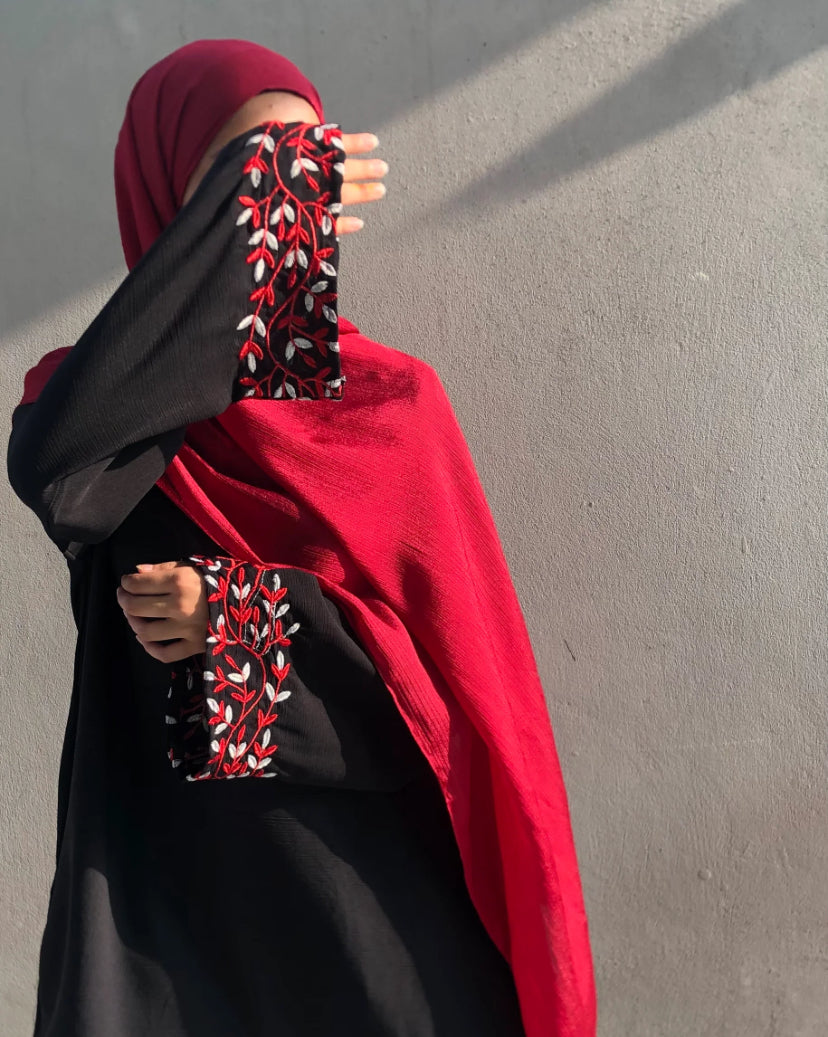 Gul Noor Embroidery Abaya