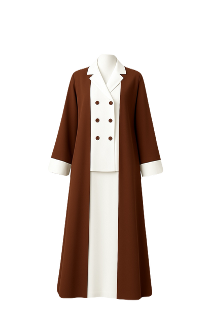 Elite Aura 3 Pc Abaya Set