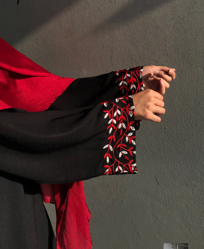 Gul Noor Embroidery Abaya