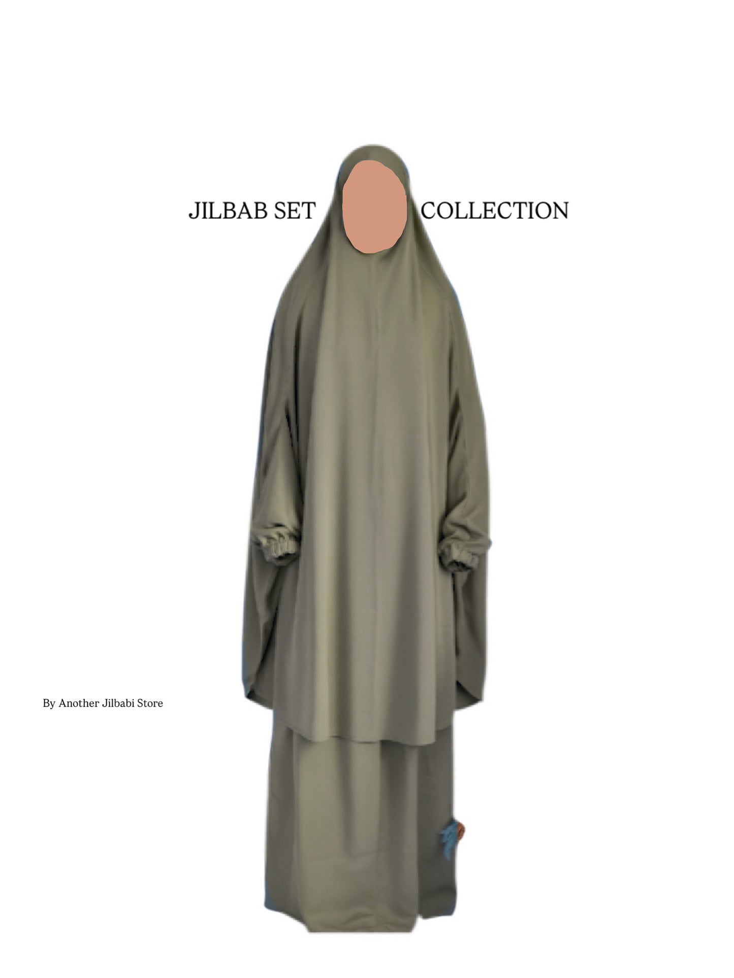 Dry Olive 3 Pc Jilbab Set