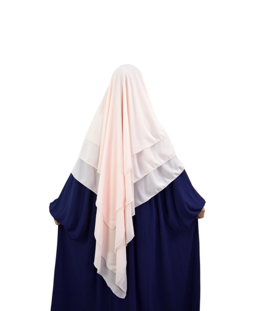 Light Pink flyer Khimar